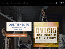 Tablet Screenshot of dvicio.com